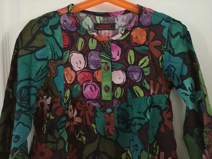 Blouse floralies Catimini 6 ans - photo numéro 2