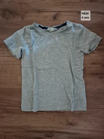 T-shirt manche courte 4 ans