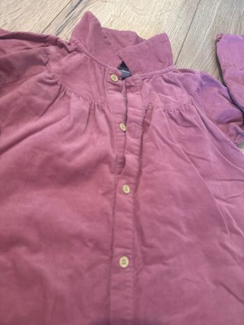 Robe 24/36 mois velour