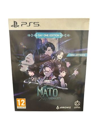 Jeu vidéo Mato Anomalies Day One édition + mini artbook sur console PlayStation 5 neuf