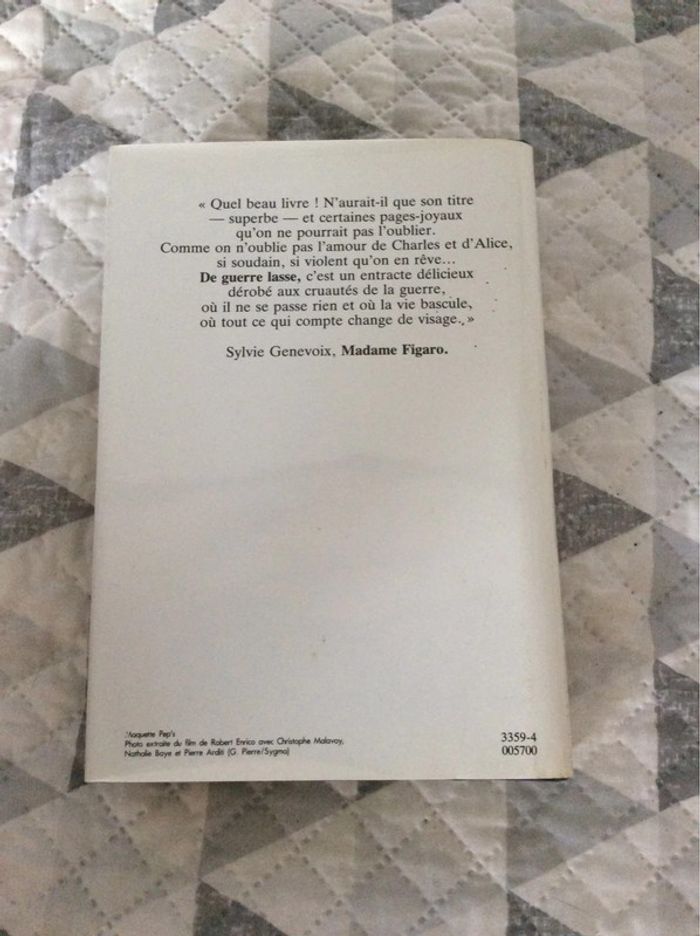 #de guerre lasse Francoise Sagan - photo numéro 3