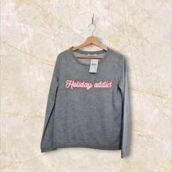 Pull gris Neuf taille S camaïeu