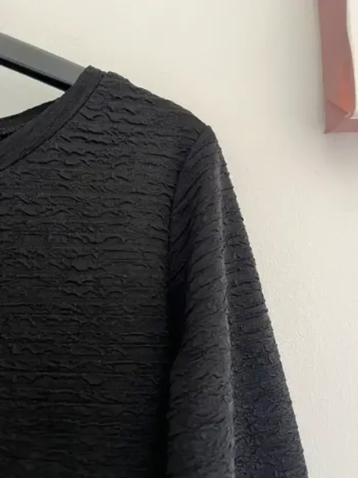 Haut noir avec manches 3/4 noir Amichi T36 - photo numéro 5