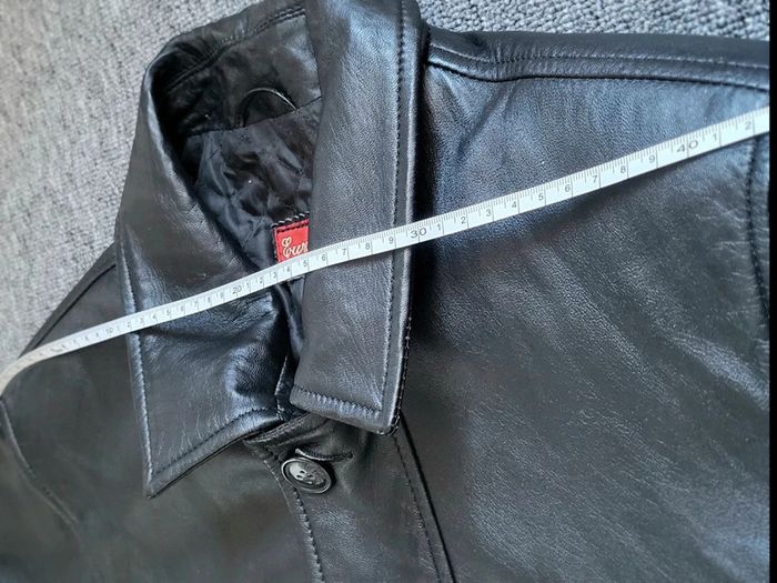 Manteau en Cuir Europe Cuir - Noir - 100% Cuir Véritable - Classique & Élégant - Taille L ou XL - photo numéro 17