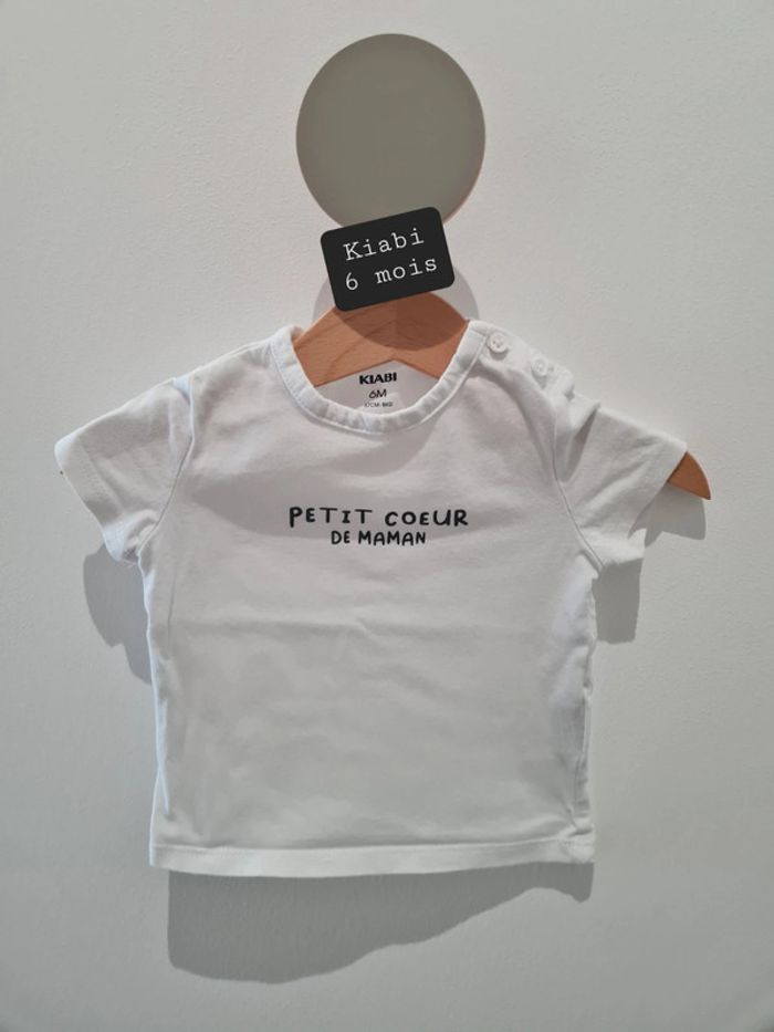 T-shirt manche courte Kiabi 6 mois