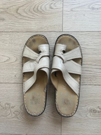 Sandales beige 41