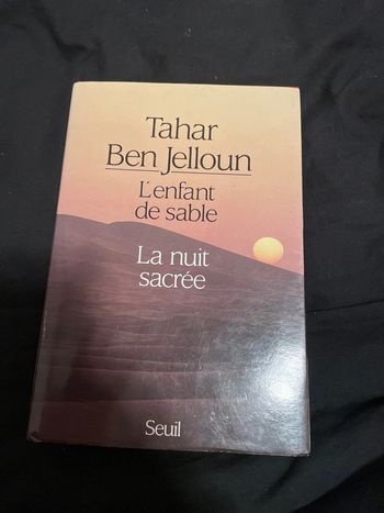 L’enfant de sable et la nuit sacré