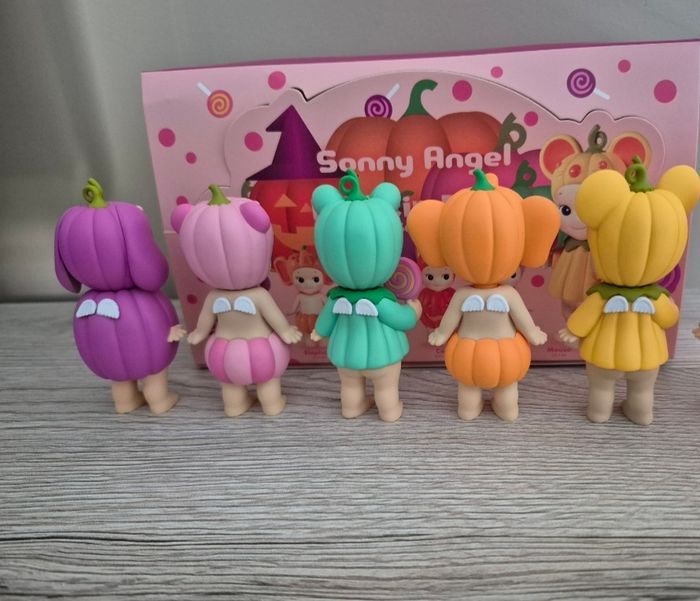 Lot de 5 sonny angel de la série Pumpkin Patch halloween neufs - photo numéro 3