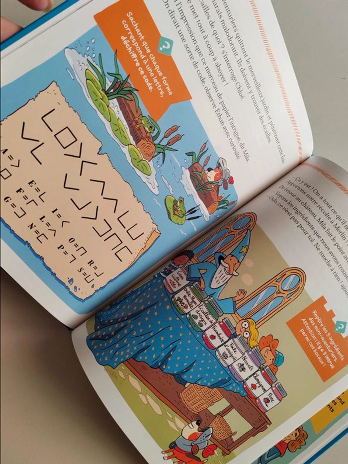 Livre Mcdo (Le super club des mini-aventuriers) - Le château endormi du roi Arthur - Enigme et jeux - photo numéro 3