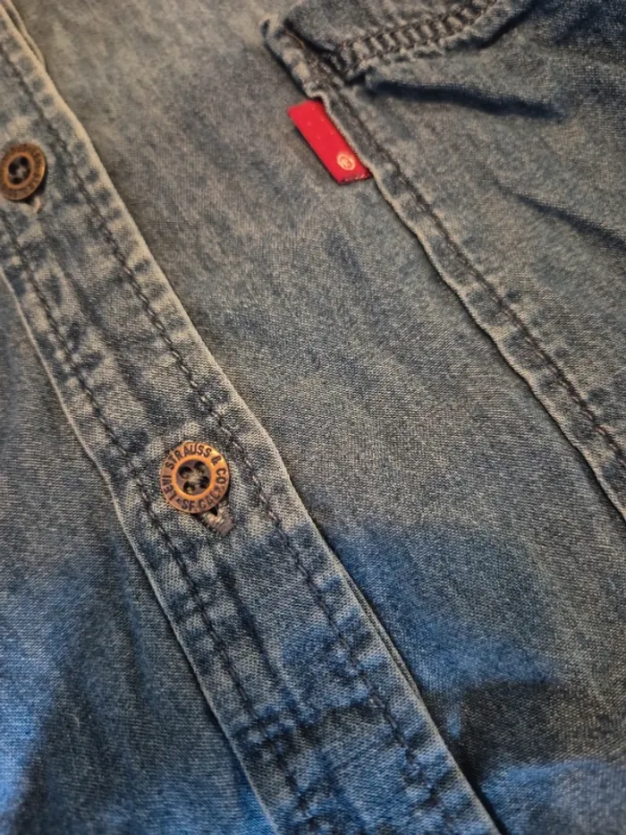 Robe en jean Levi's 8ans - photo numéro 3