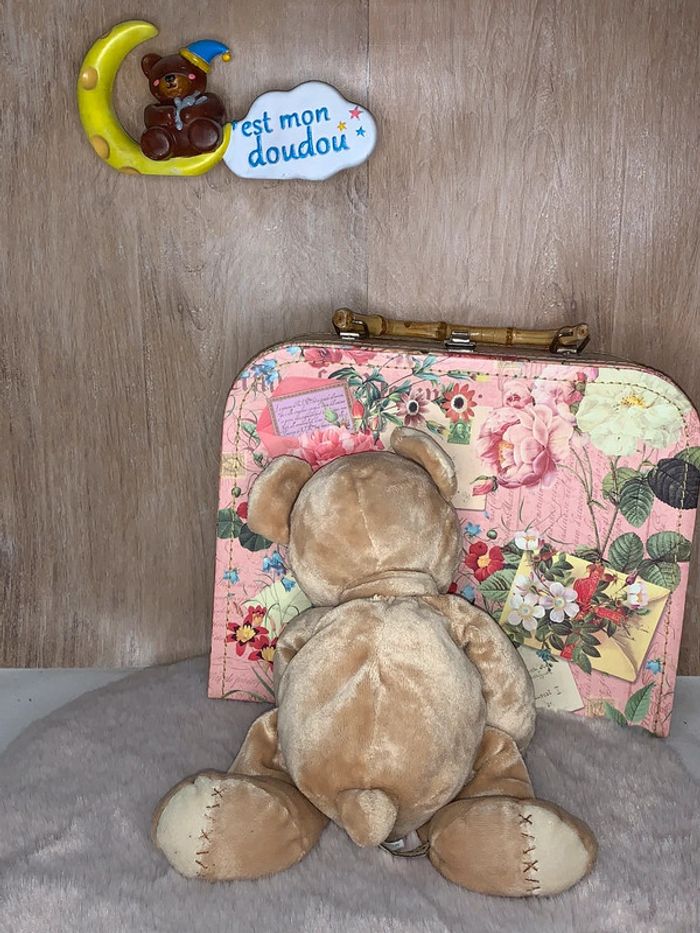 NIC306 doudou ours 🐻 nicotoy - photo numéro 2