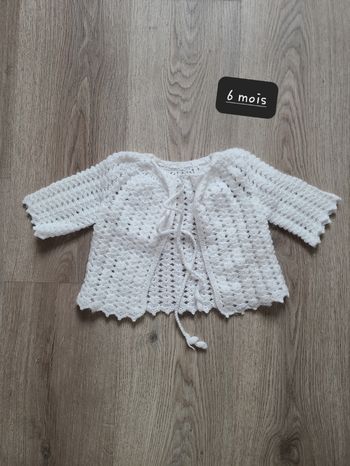 Veste en laine 6 mois