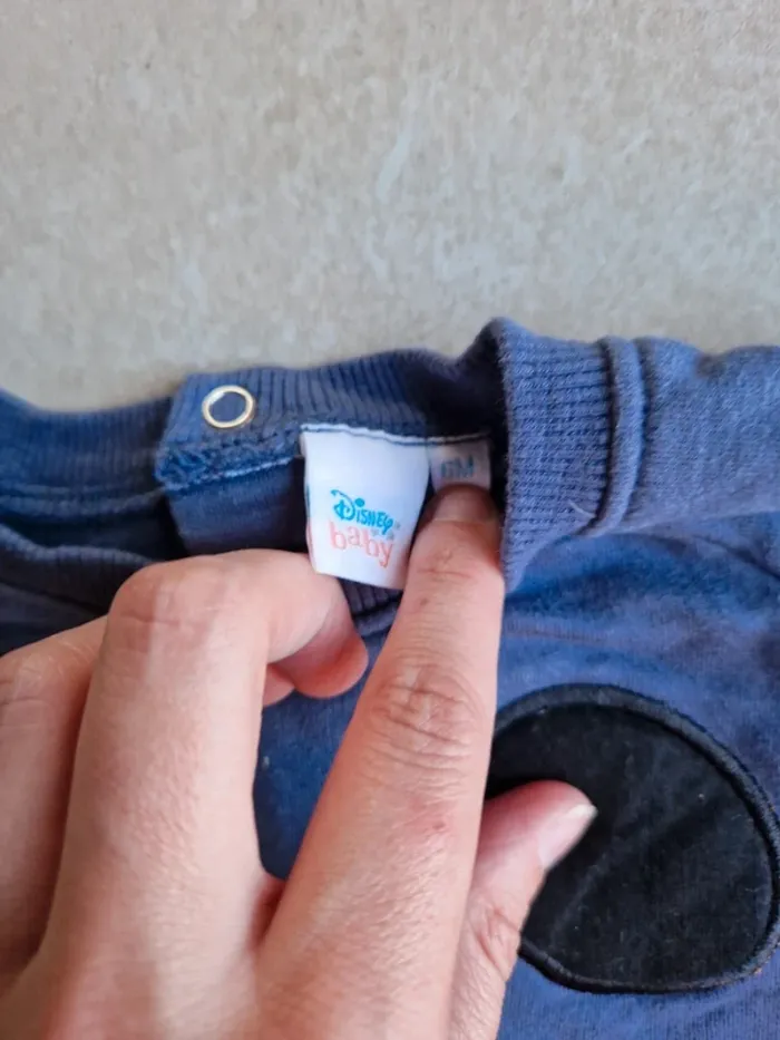 Pull Mickey garçon 6 mois - photo numéro 2