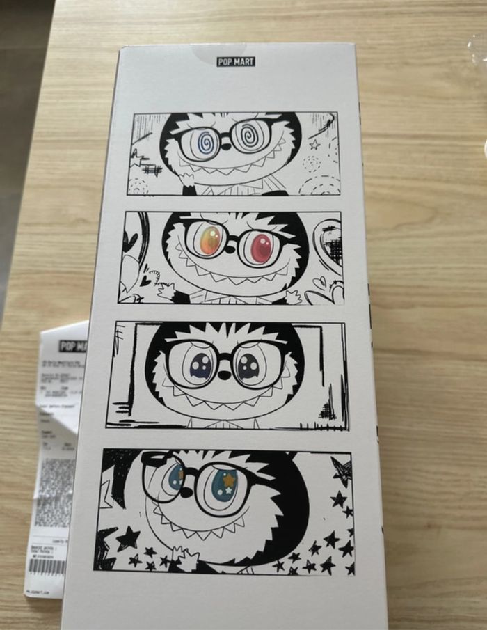 PopMart the monsters Flip with me authentique labubu ticket de caisse neuf scellé grand - photo numéro 5