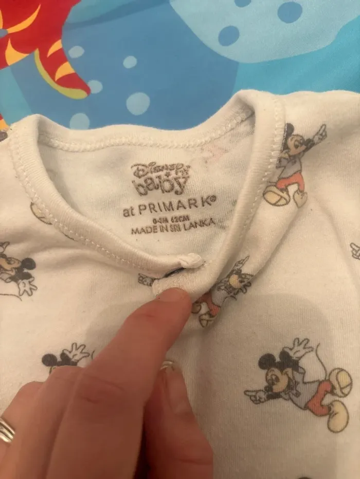 Pyjamas primark collection « Disney » 0/3 mois 62cm - photo numéro 4