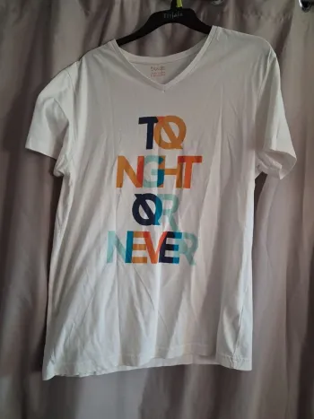 T-shirt blanc homme Jules Taille : L