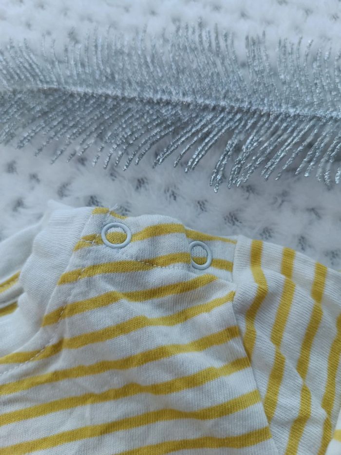 🔸 Tee-shirt Manches Longues Rayé Garçon - Mini Liberto 6 Mois🔸 - photo numéro 5