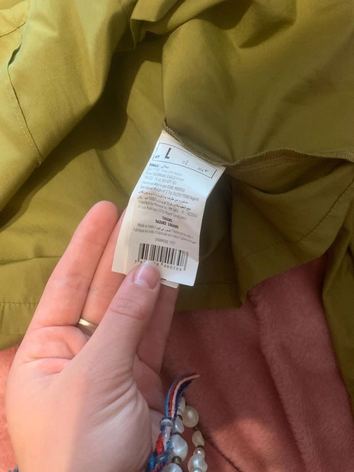 Chemise kaki courte - photo numéro 3