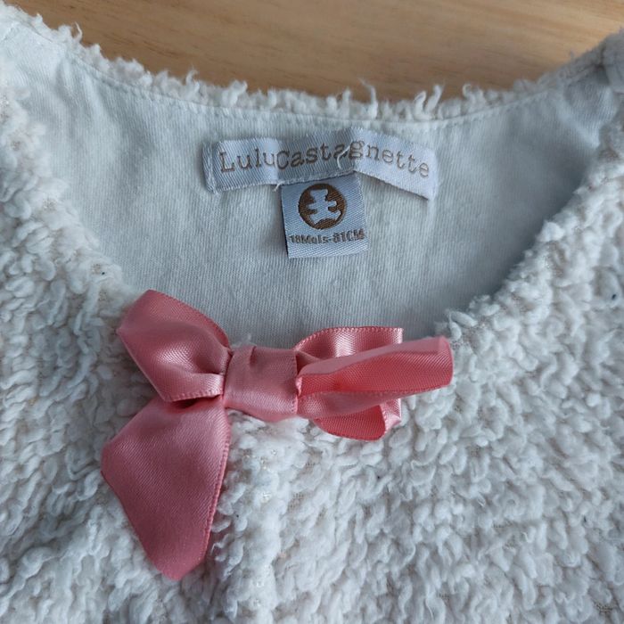 Bonnet et gants + gilet hiver fille 12mois - photo numéro 5