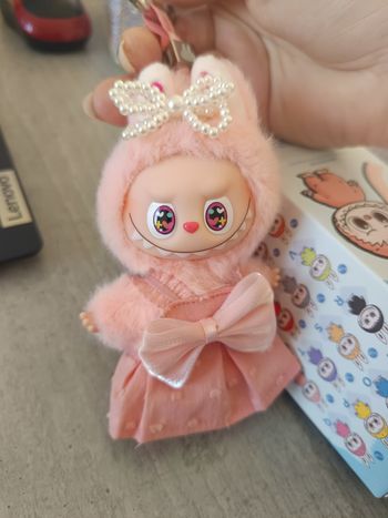 Labubu mokoko custom pin for love