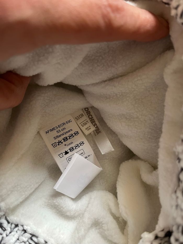 Bonnet fille Taille 5-8 ans Neuf - photo numéro 4