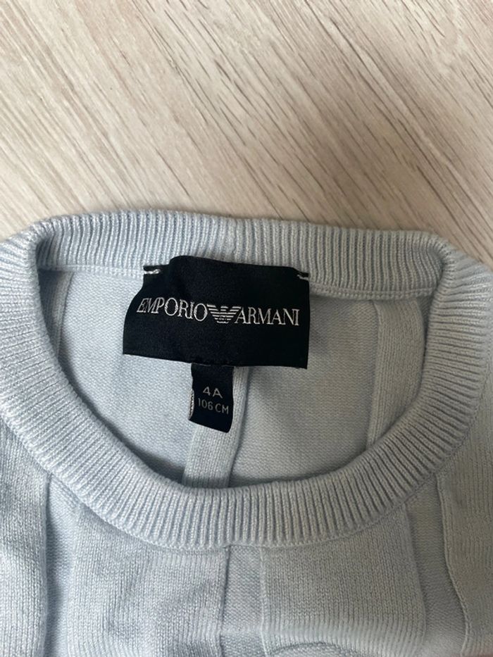 Pull emporio Armani 4 ans - photo numéro 3
