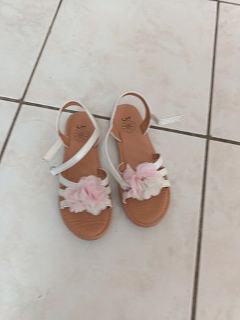 Sandales fleurs
