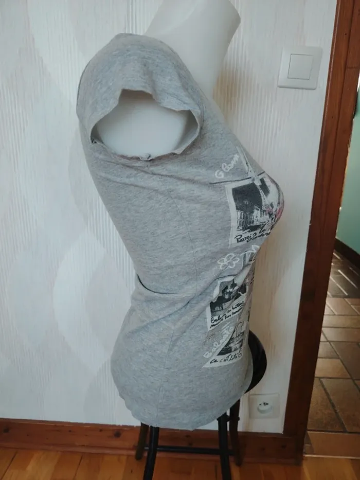 T shirt manches courtes Cache Cache - photo numéro 7