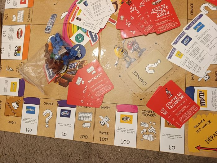 Jeu de société Monopoly Rare - Édition Interne Mars Wrigley "Confectionery" France - Collector - photo numéro 3