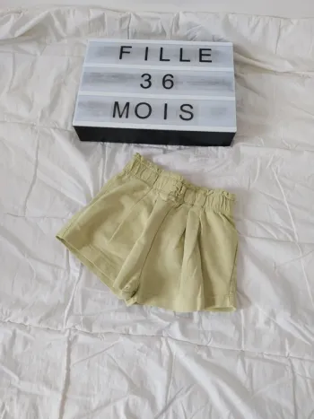 Short fille 36 mois Kiabi