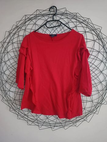 Tee shirt rouge kiabi