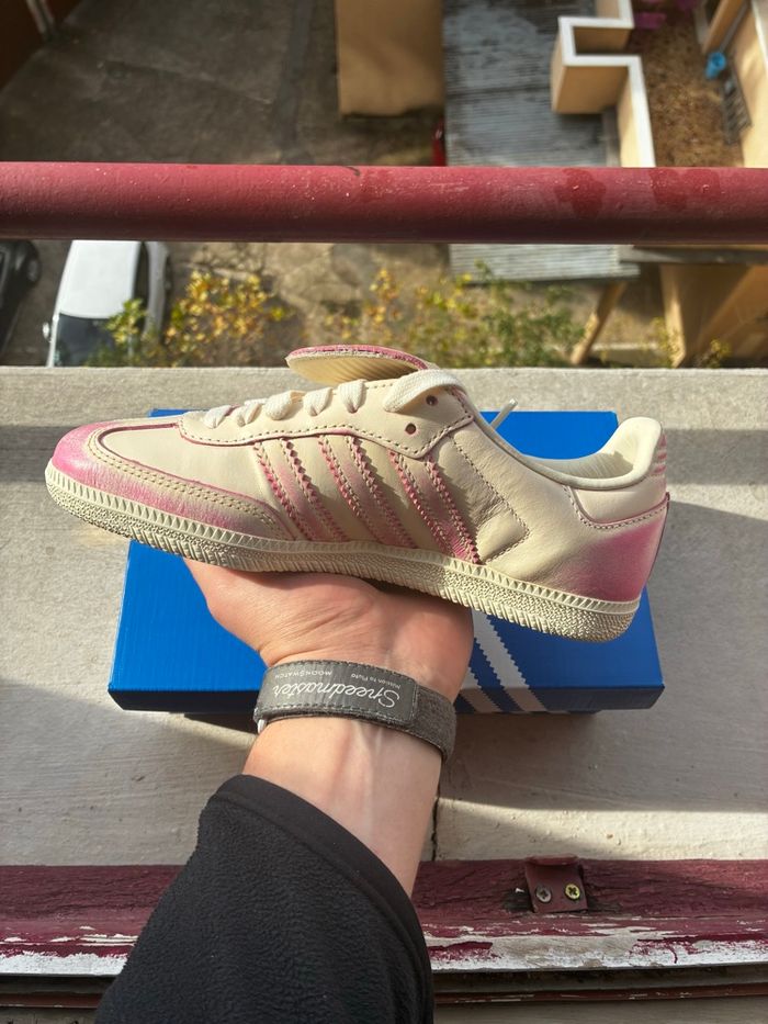 Adidas Samba LT Crew White/Shock Pink - Taille 36 - Neuves - photo numéro 3