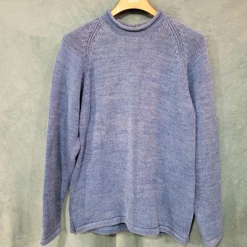 Pull en Maille Vintage Y2K Bleu  🧥 Reserve Menswear - Taille M