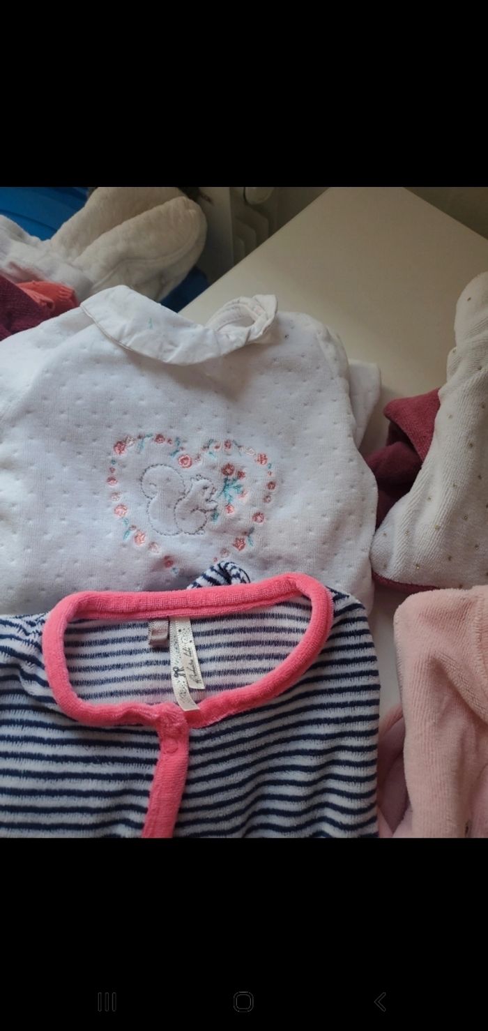 Lot pyjamas fille 3 mois - photo numéro 2