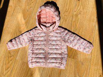 Blouson rose fleurs Bout’chou 12M