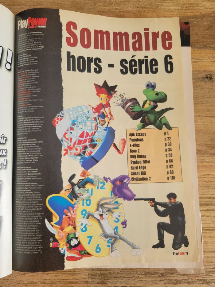 Revue PlayPower Soluces - PlayStation - photo numéro 2