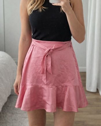 Jupe-culotte Ceinturée Rose Bershka – Taille M/10 – Neuve Avec étiquettes
