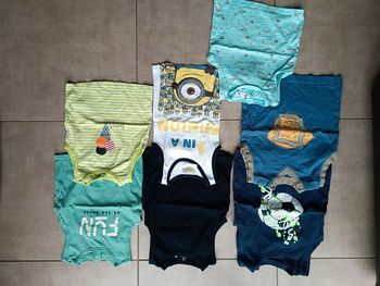 Lot débardeurs garçon 18 mois