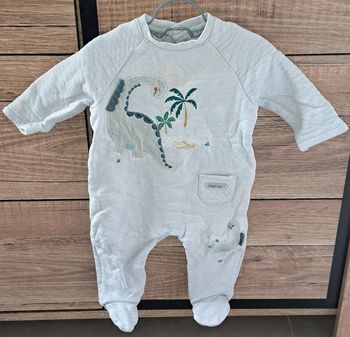 Pyjama une pièce bleu Sergent Major 3 mois