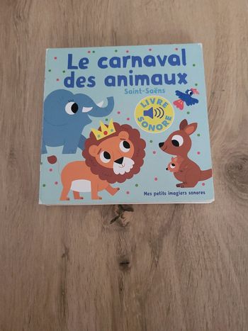 Livre sonore bébé