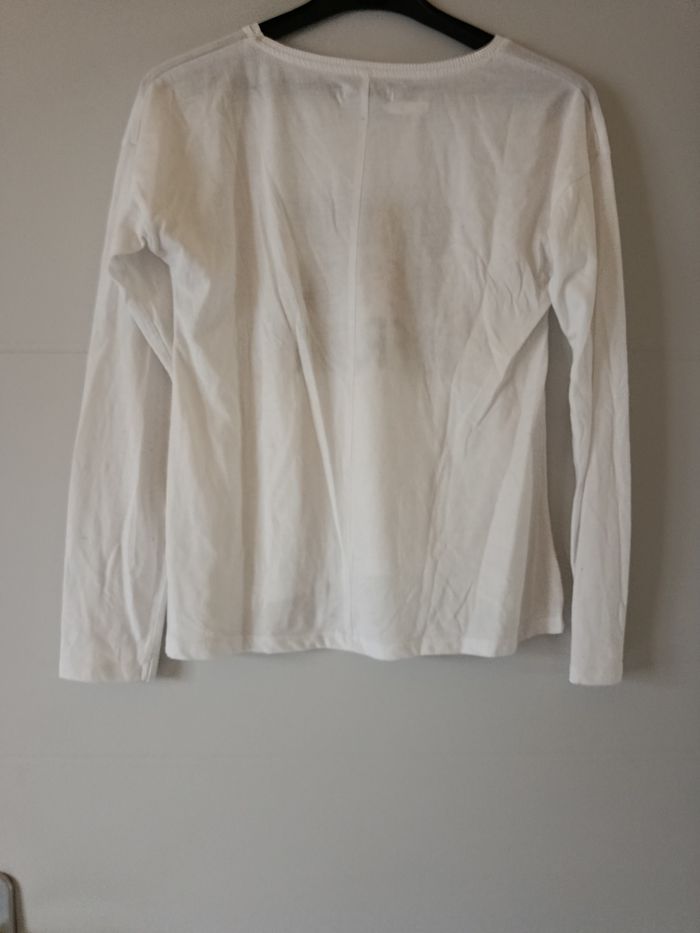 Tee-shirt manches longues marque la halle taille 14 ans - photo numéro 3