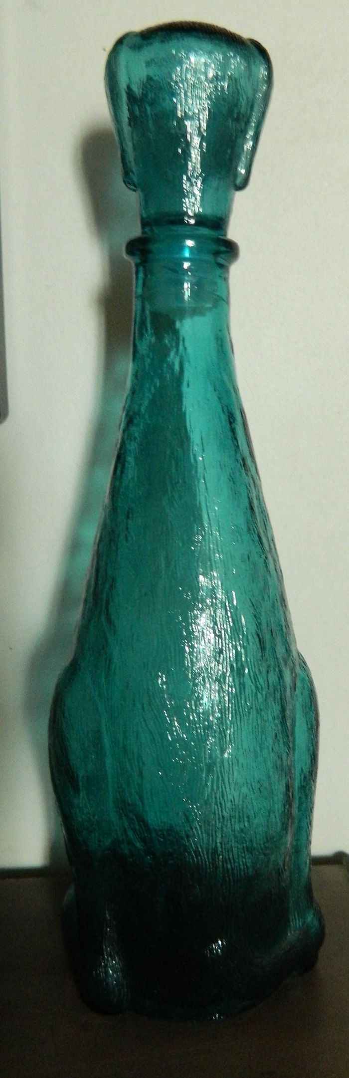 Carafe vintage d'Empoli forme teckel vintage - photo numéro 3