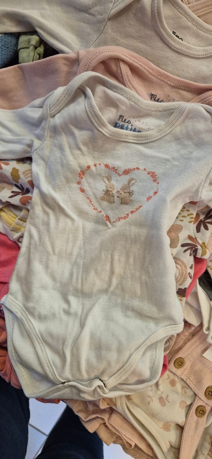 Lot de 7 bodies manches longues - photo numéro 3