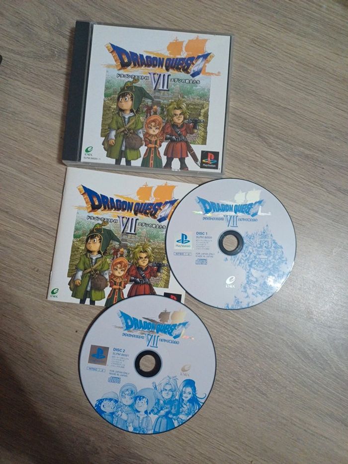 Dragon Quest VII Playstation 1 (PS1) Jap