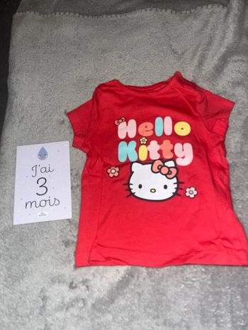 Tee shirt hello kitty 3M