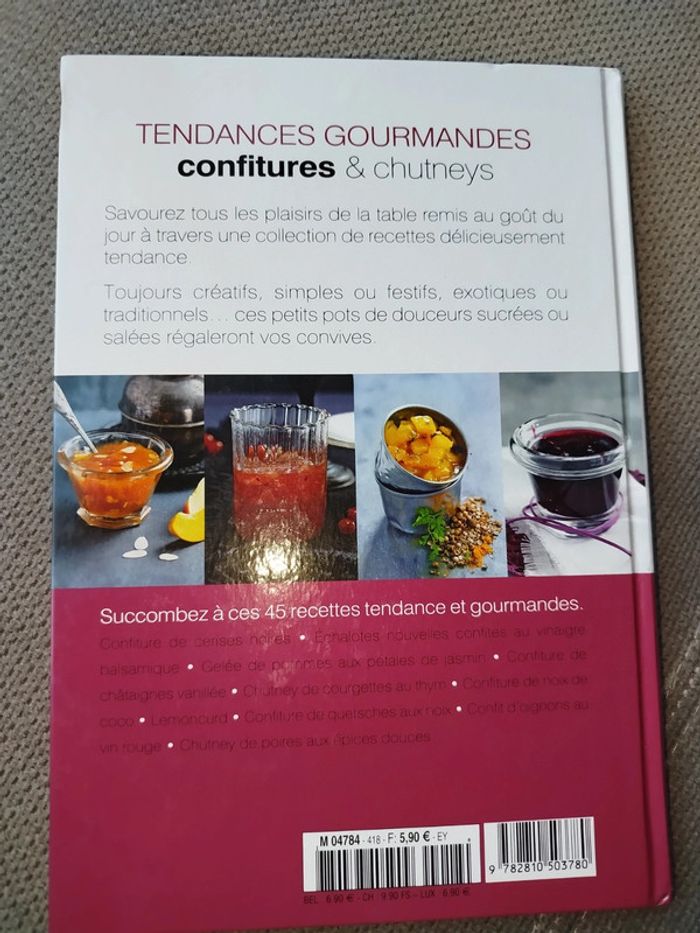 Livre confitures et chutneys - photo numéro 2