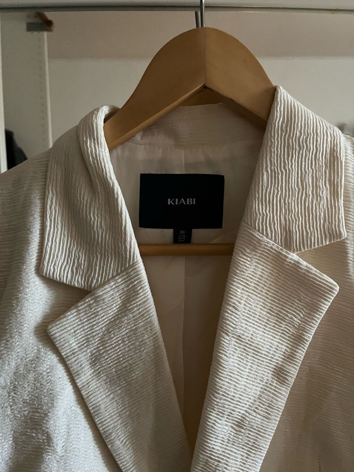 Blazer Beige Kiabi - photo numéro 5