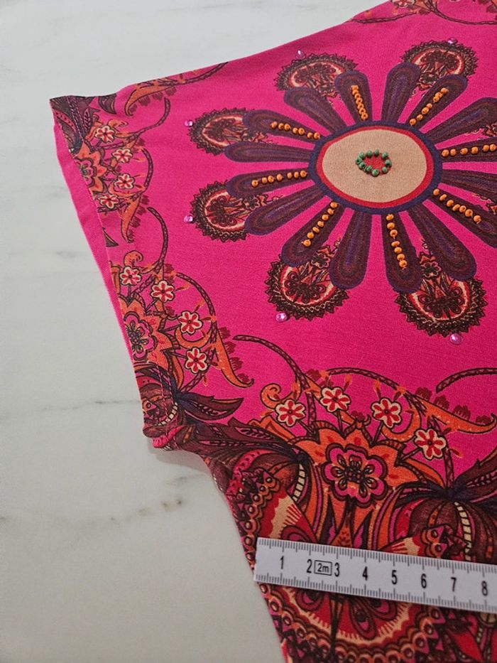 Desigual blouse Fushia taille S - photo numéro 16