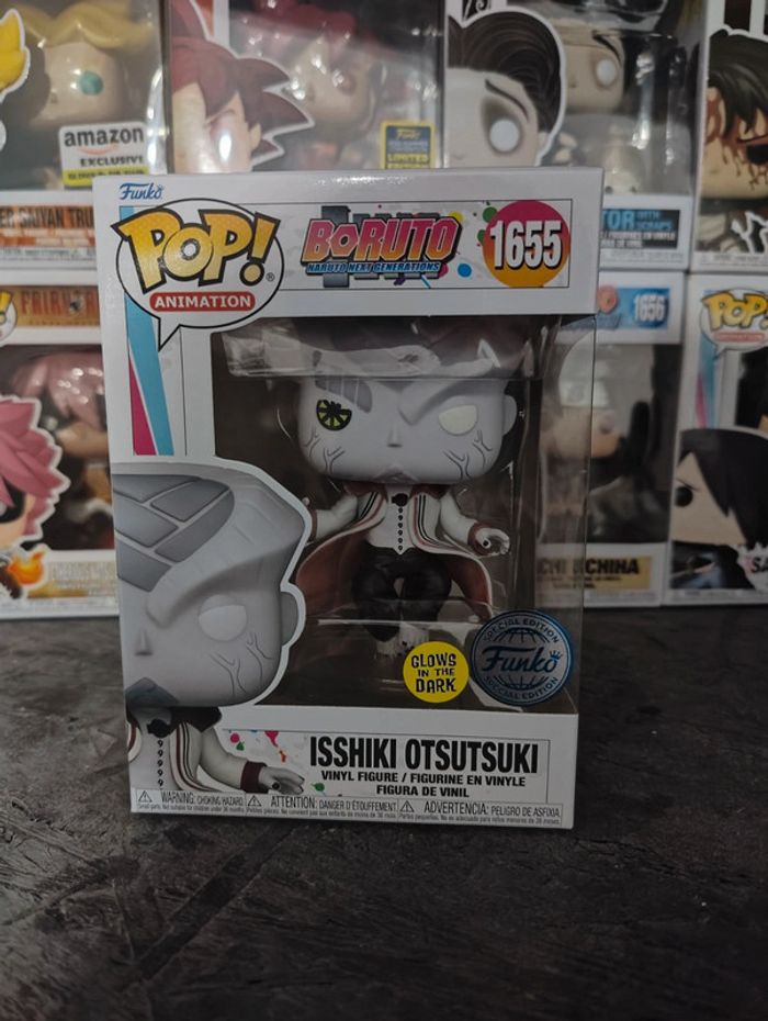 Funko Pop Isshiki Otsutsuki Glow In The Dark. - photo numéro 3