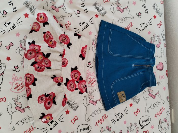 Lot 2 jupe Petit Bateau taille 4 ans